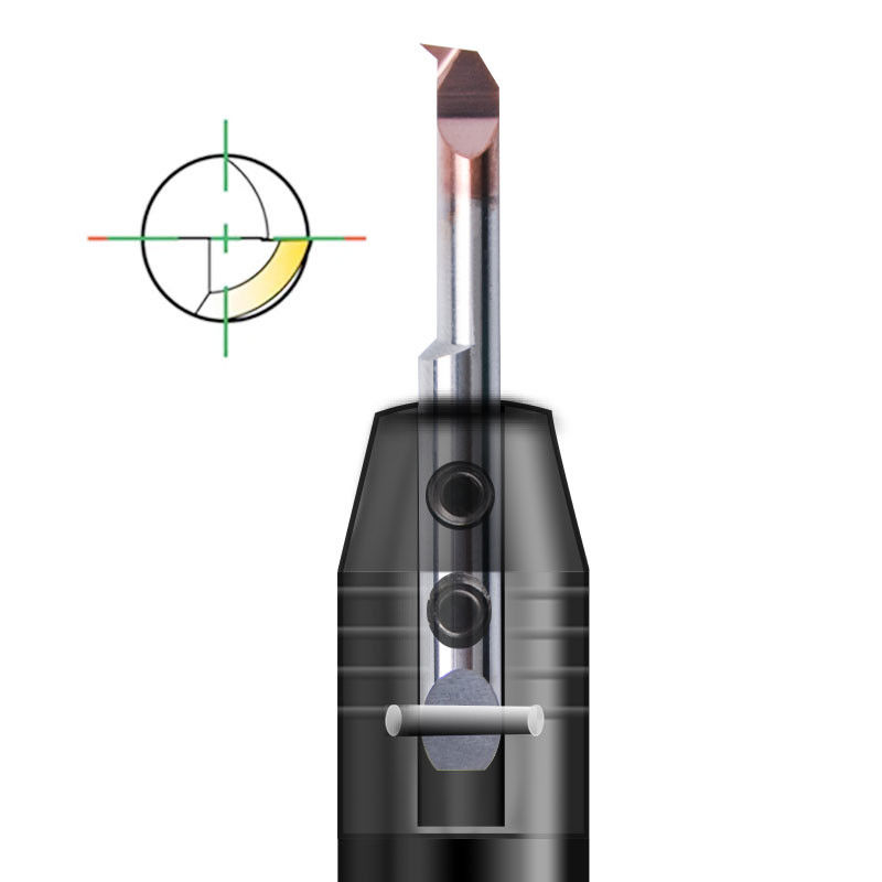 Tungsten Mikro Boring Aracı, CNC Mikro Dönüştürme Makinesi İç Dönüştürme Aracı