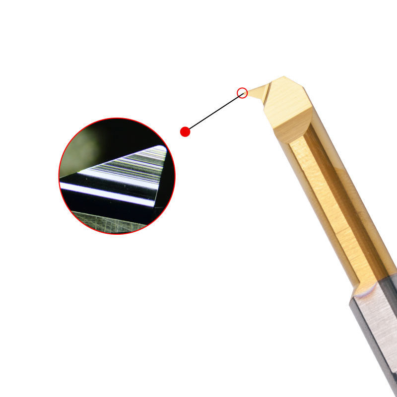 Profilleme Mikro Boring Aracı Mini CNC Dönüştürme Makinesi için Tungsen Karbid Malzemesi