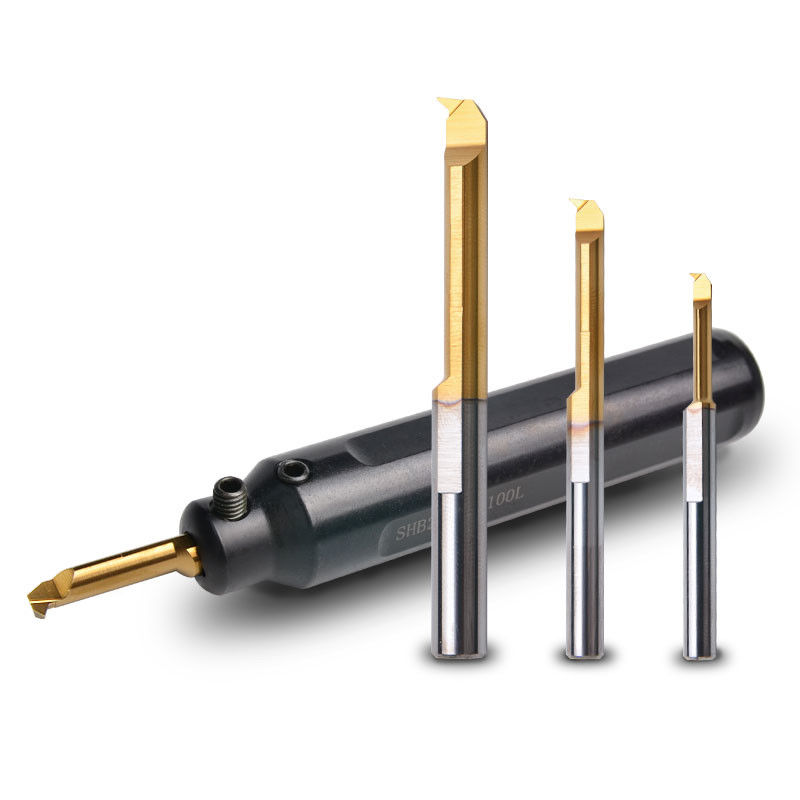 Profilleme Mikro Boring Aracı Mini CNC Dönüştürme Makinesi için Tungsen Karbid Malzemesi