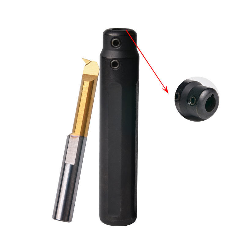 Profilleme Mikro Boring Aracı Mini CNC Dönüştürme Makinesi için Tungsen Karbid Malzemesi