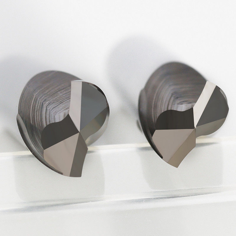 CNC Tungsten Karbid matkapları Endüstriyel için Bölme Noktası Tipi