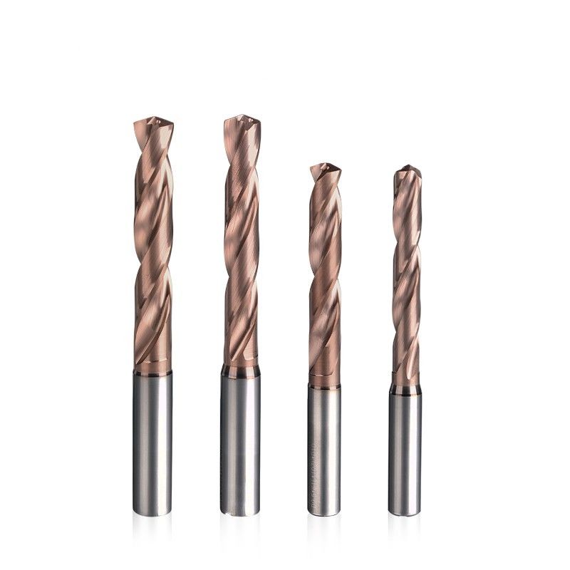 Din Standart İç Soğutucu 5xd Adım 0.1mm Drill karbid spiral flüt bölünmüş matkap