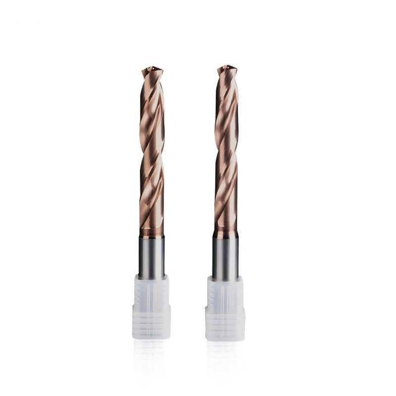 Din Standart İç Soğutucu 5xd Adım 0.1mm Drill karbid spiral flüt bölünmüş matkap